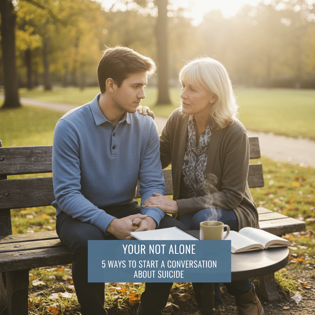 You're Not Alone: 5 Ways to Start a Conversation About Suicide