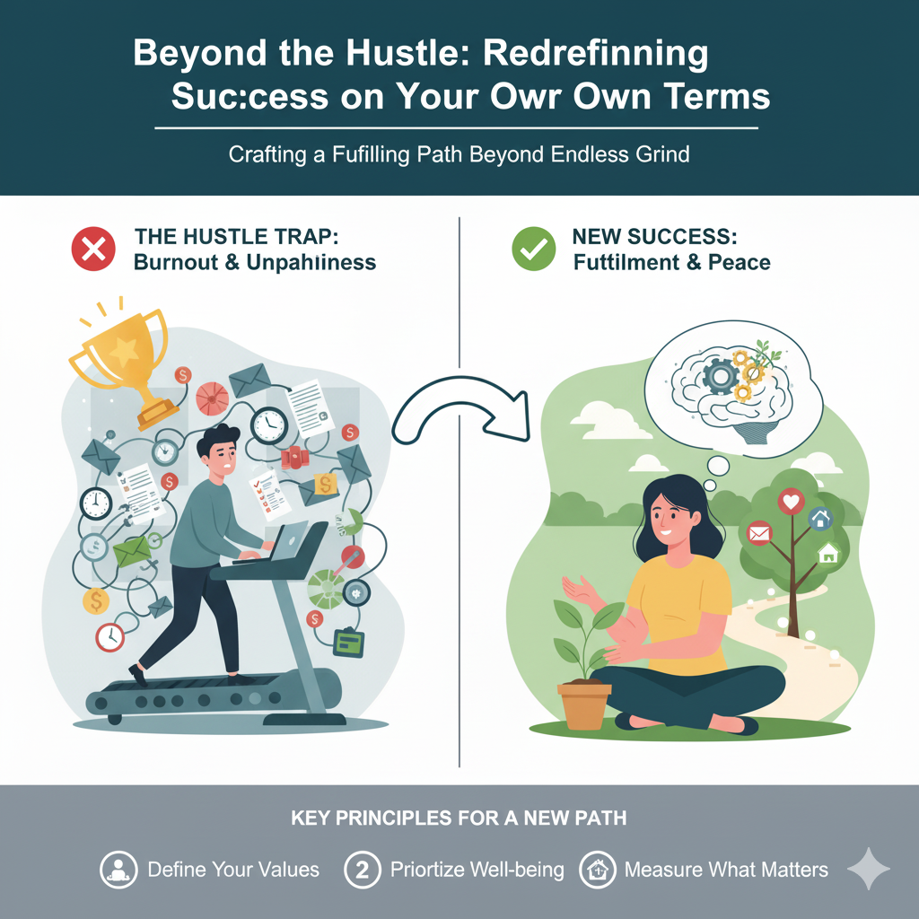Beyond the Hustle: Redefining Success on Your Own Terms 🧭✨