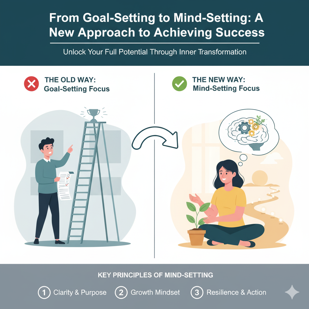 From Goal-Setting to Mind-Setting: A New Approach to Achieving Success 🎯🧠