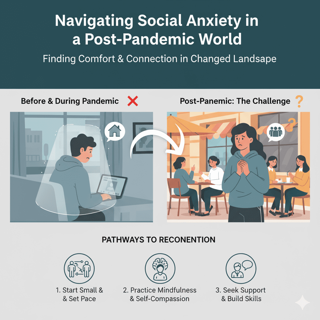 Navigating Social Anxiety in a Post-Pandemic World 🌍🤝